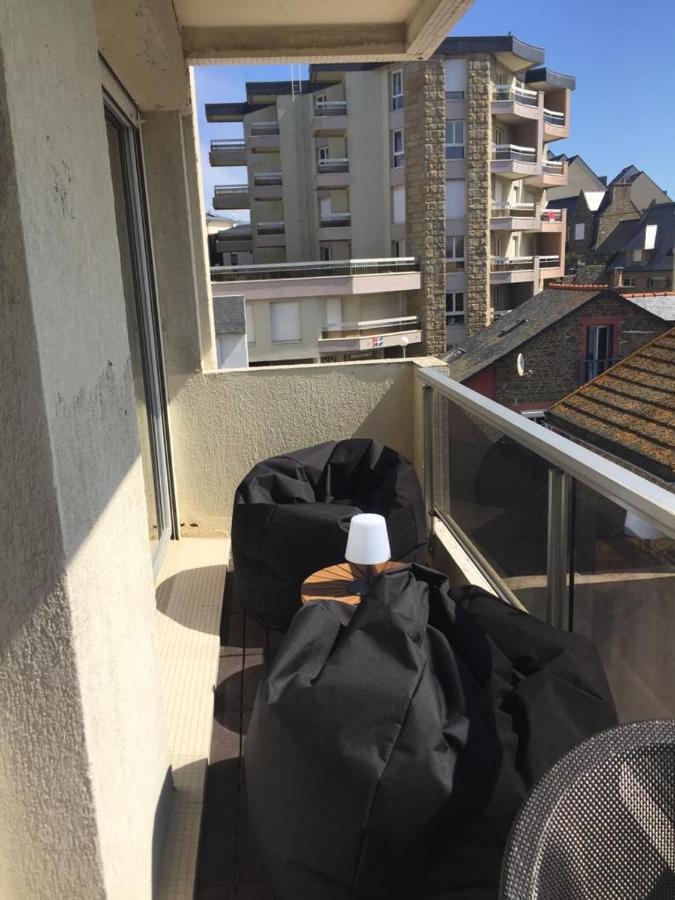 Appartement les pieds dans l'eau - Résidence sur la plage Saint-Malo Exterior foto