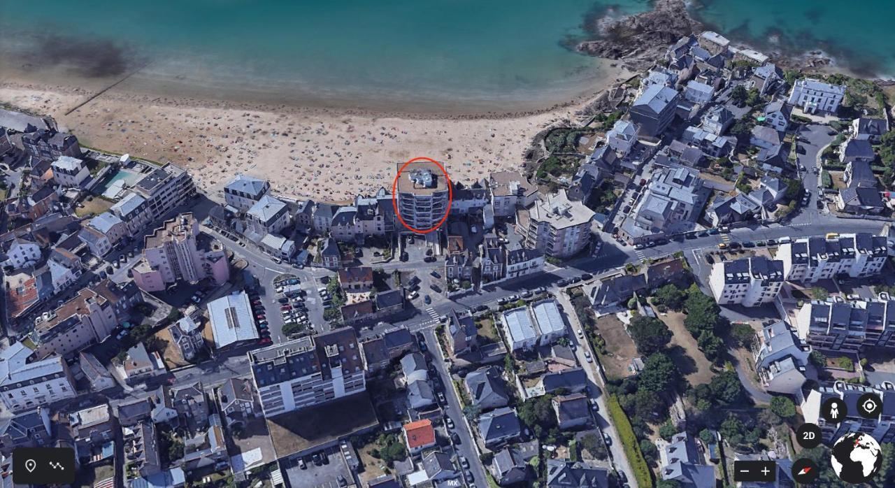 Appartement les pieds dans l'eau - Résidence sur la plage Saint-Malo Exterior foto