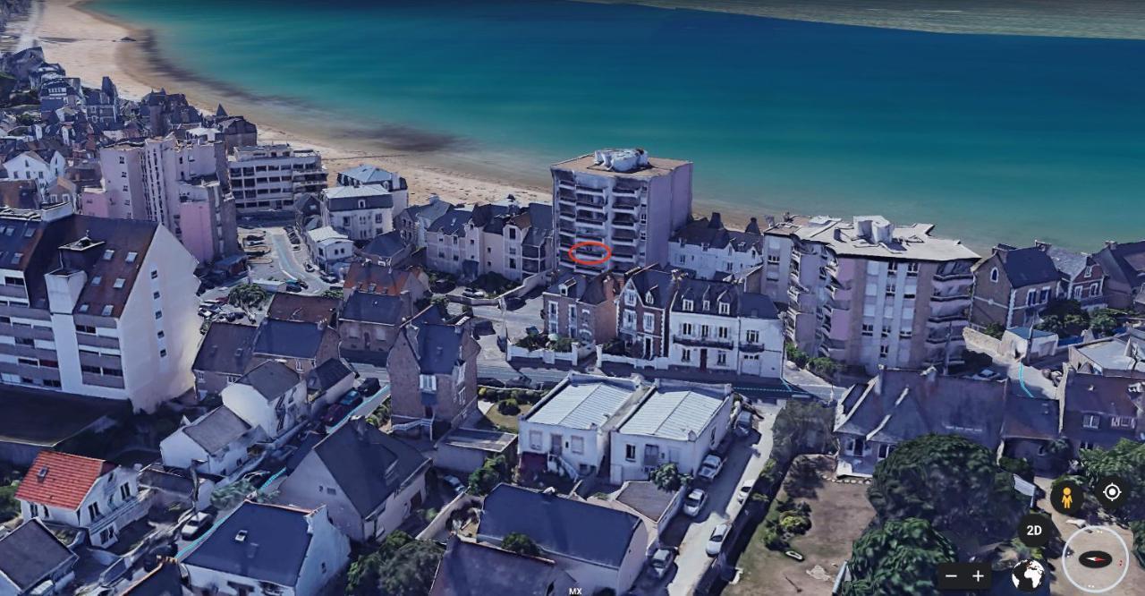 Appartement les pieds dans l'eau - Résidence sur la plage Saint-Malo Exterior foto
